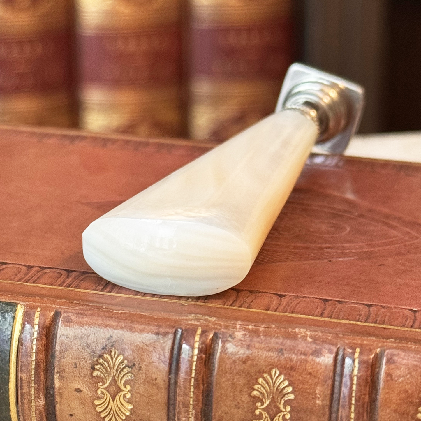 19th Century Mother-of-Pearl Wax Seal