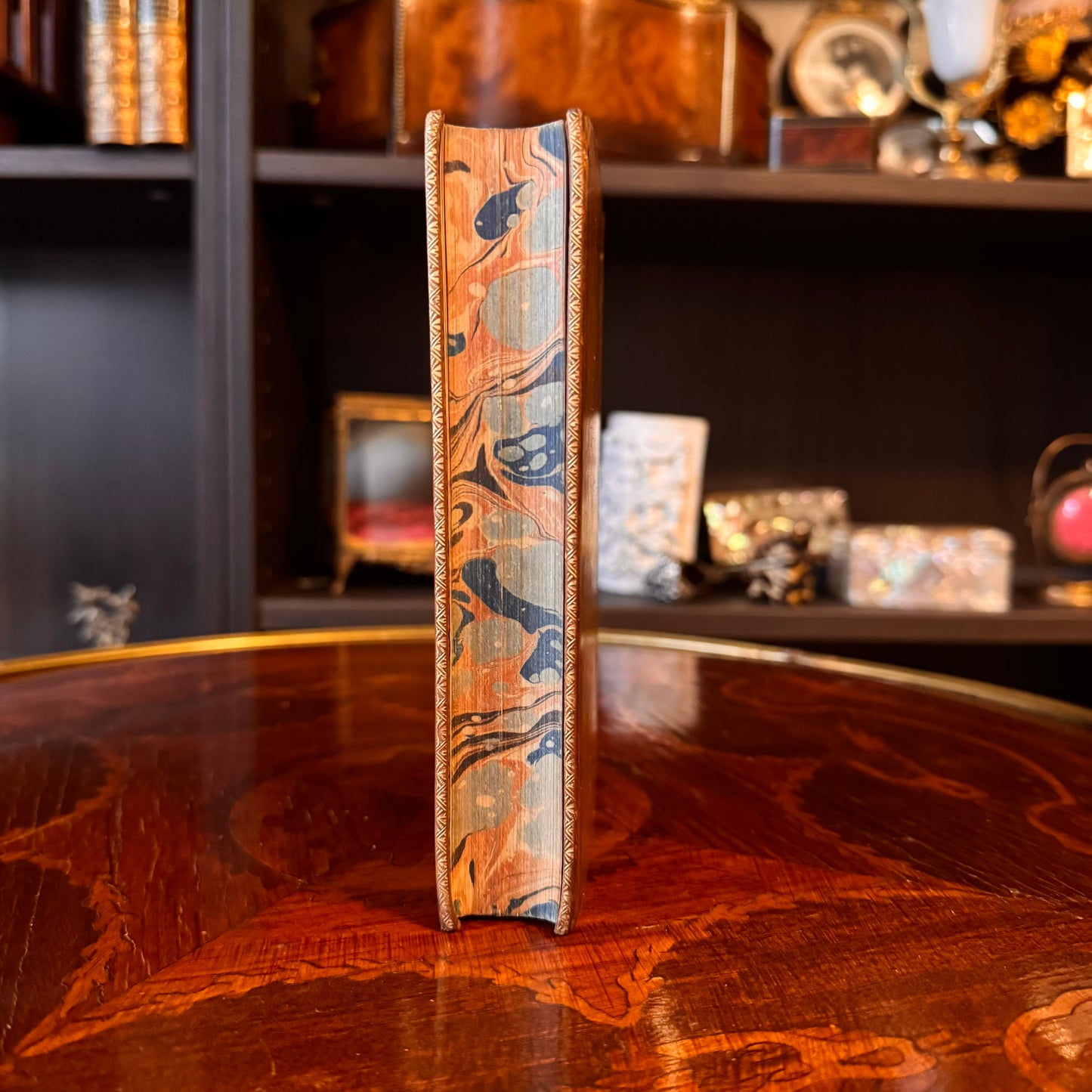 1864 A Familiar History of Birds by Edward Stanley Fine Leather Binding