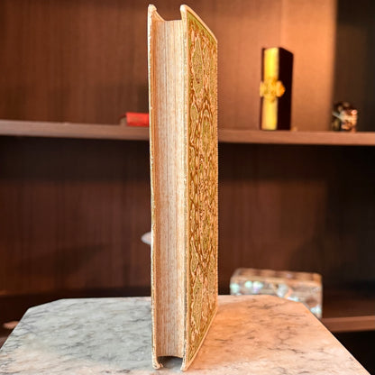 1850 French Cartonnage Binding – Voyages Around the World (Translated from French)