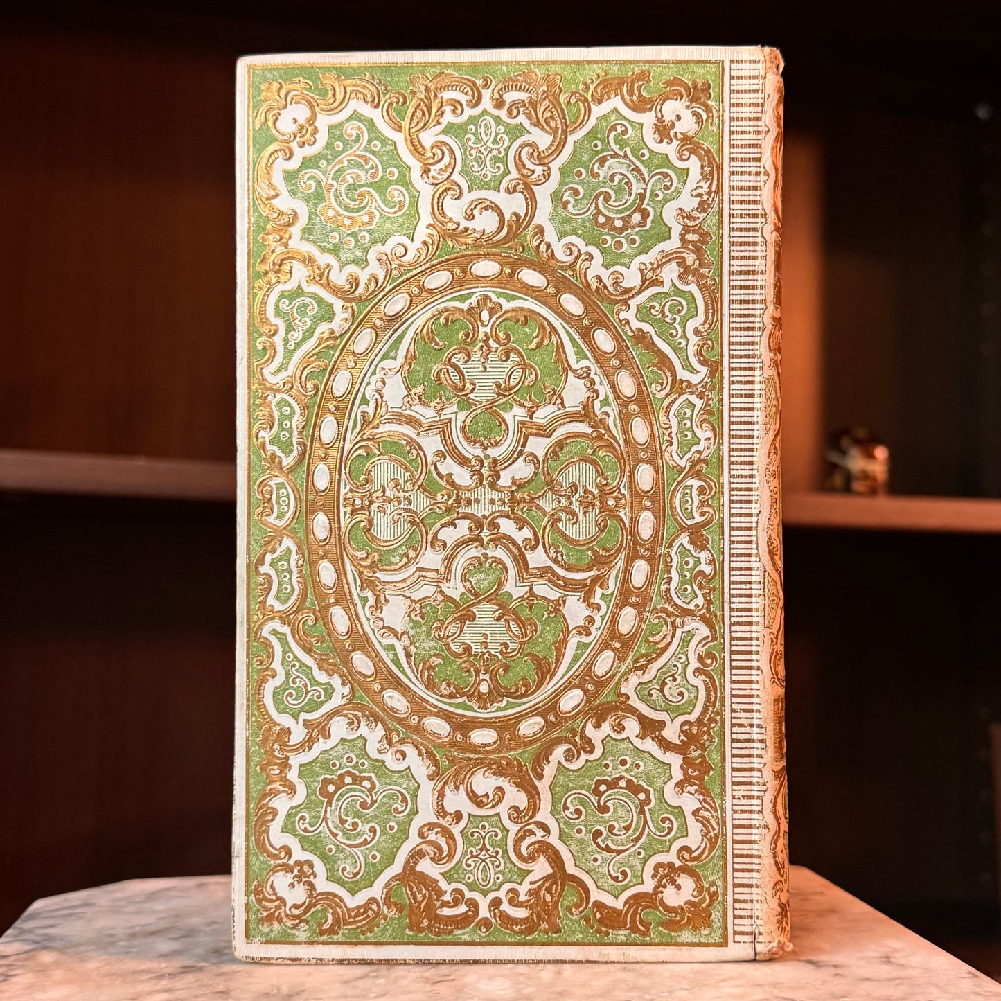 1850 French Cartonnage Binding – Voyages Around the World (Translated from French)