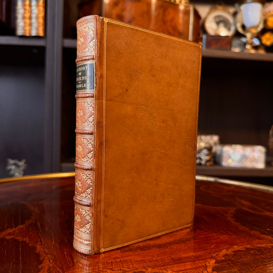 1864 A Familiar History of Birds by Edward Stanley Fine Leather Binding