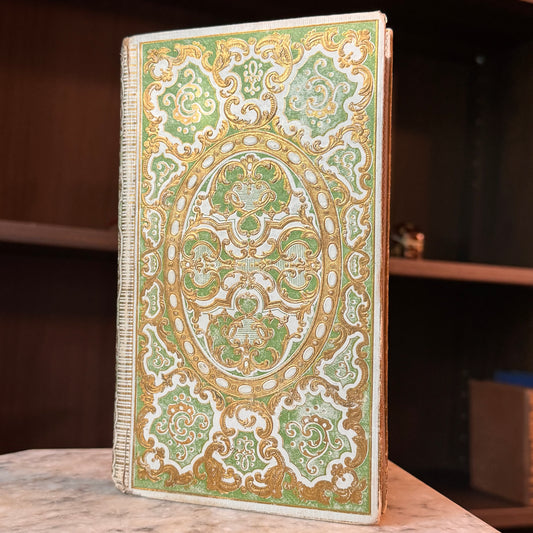 1850 French Cartonnage Binding – Voyages Around the World (Translated from French)