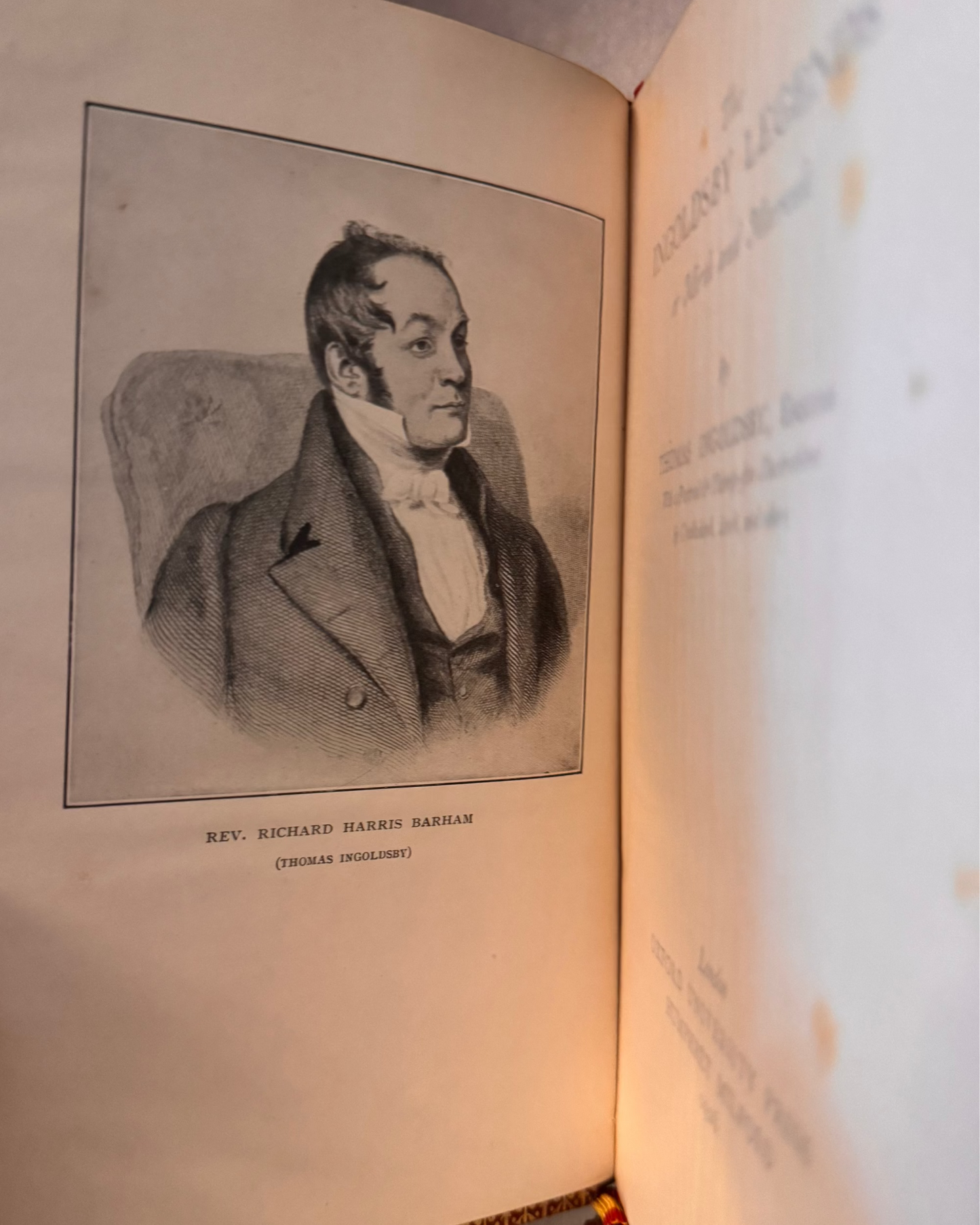 The Ingoldsby Legends of Mirth and Marvels Rare Binding 1926