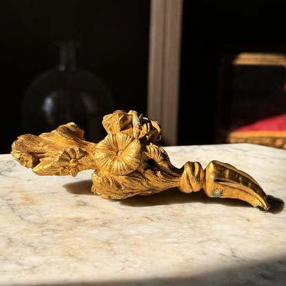 Gilded Bronze Flower Bouquet Salvage
