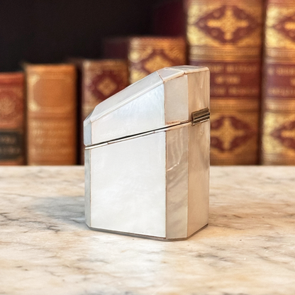 19th Century Mother-of-Pearl Needle/Thimble Box