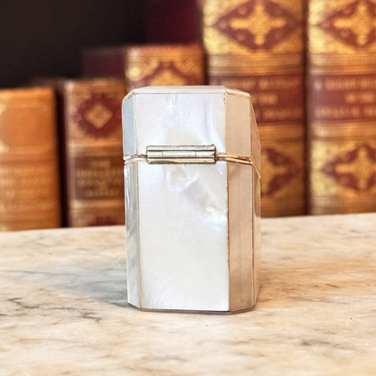 19th Century Mother-of-Pearl Needle/Thimble Box