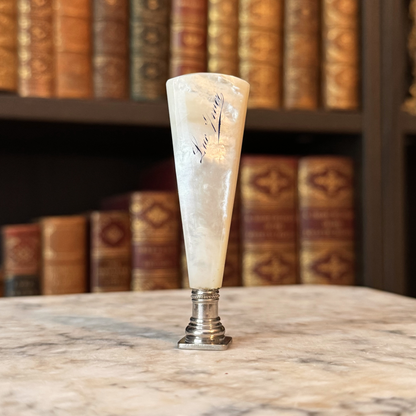 19th Century Mother-of-Pearl Wax Seal