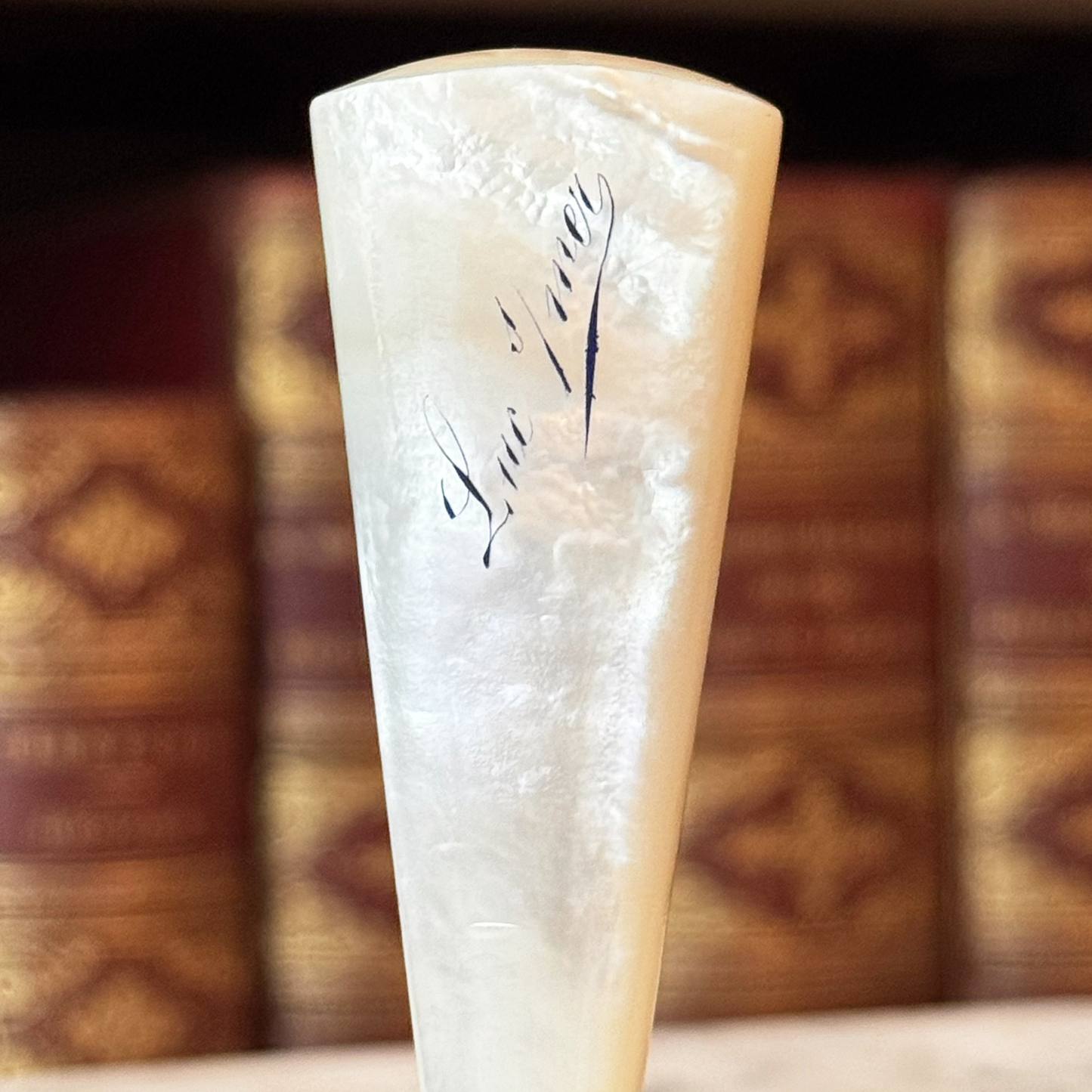 19th Century Mother-of-Pearl Wax Seal