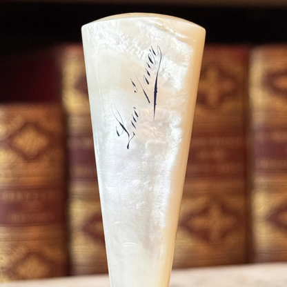 19th Century Mother-of-Pearl Wax Seal