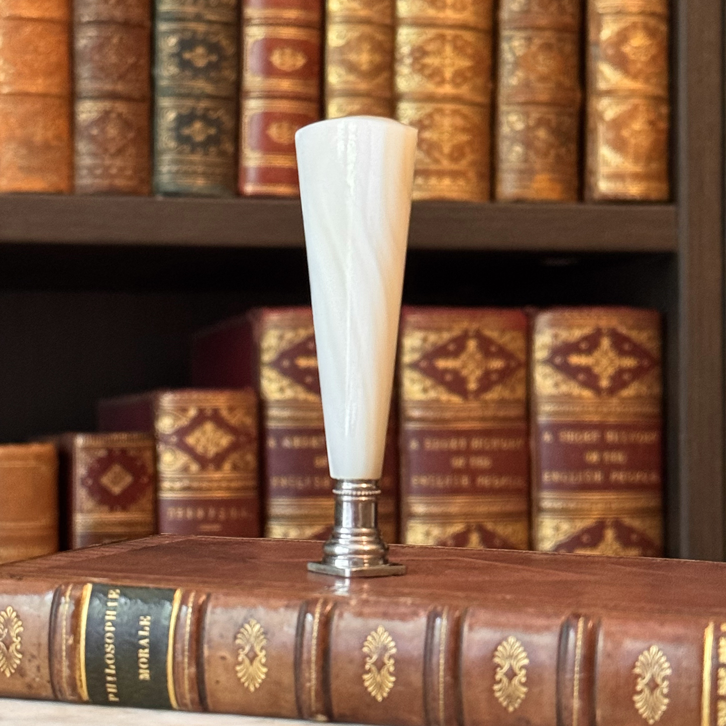 19th Century Mother-of-Pearl Wax Seal
