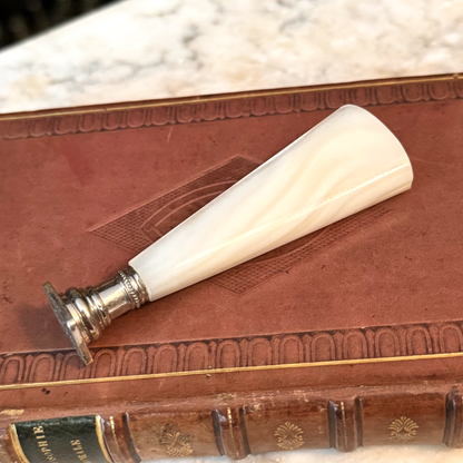 19th Century Mother-of-Pearl Wax Seal
