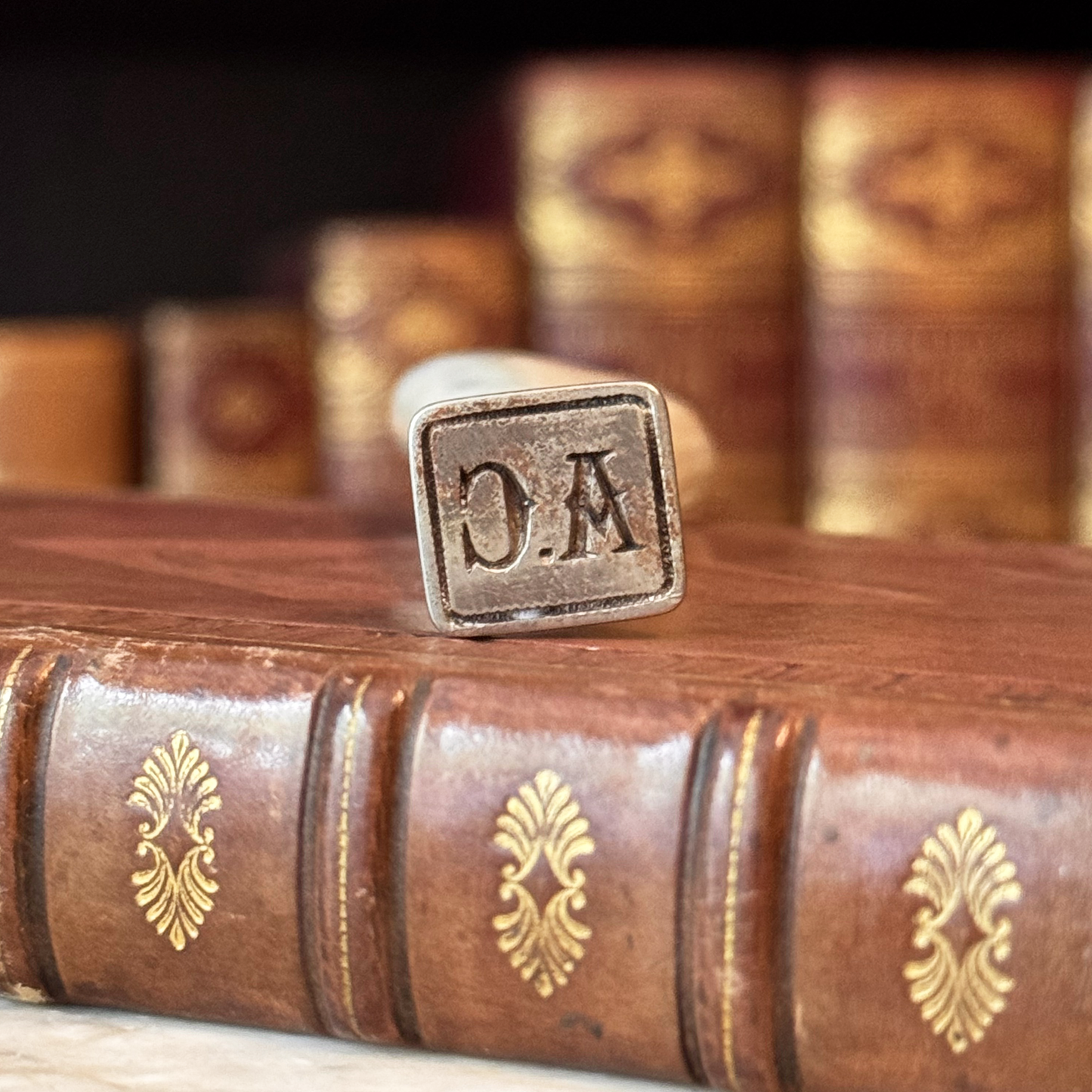 19th Century Mother-of-Pearl Wax Seal