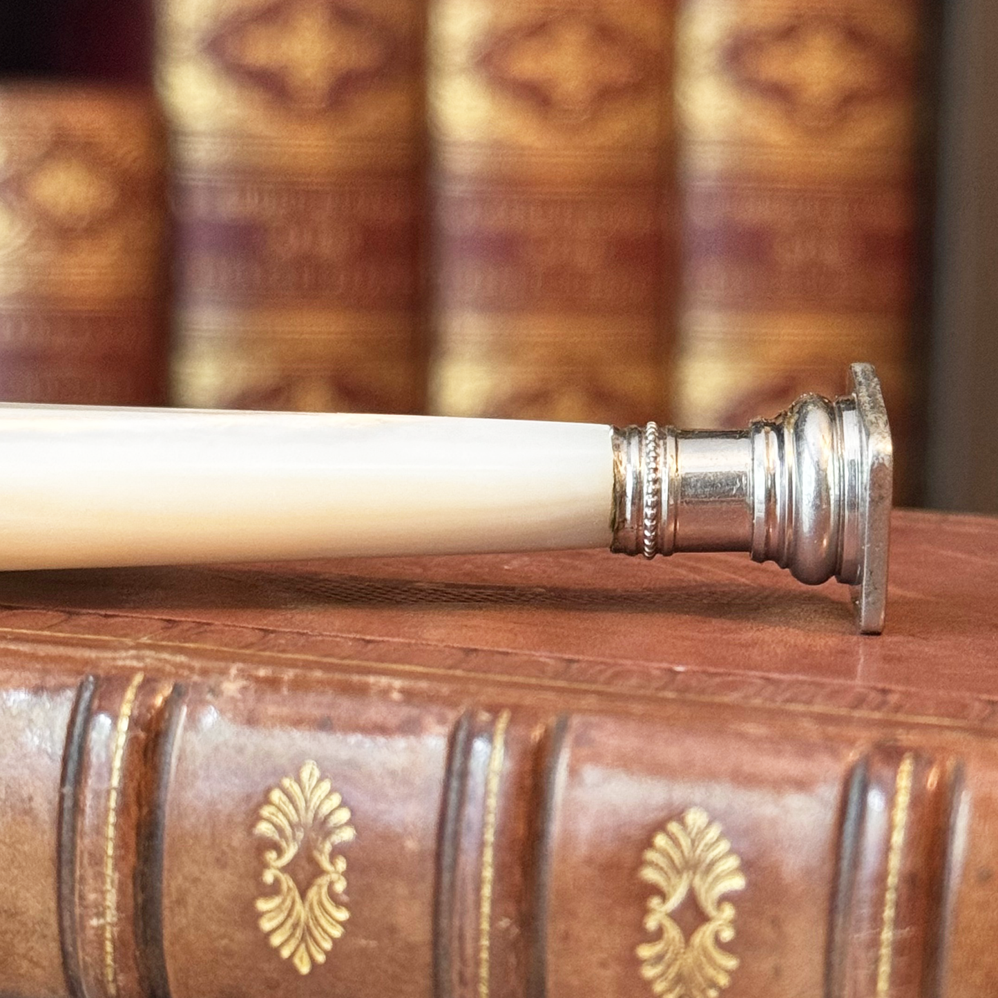 19th Century Mother-of-Pearl Wax Seal
