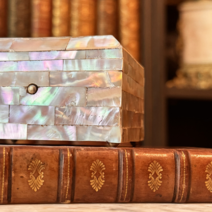 19th Century Mother-of-Pearl Inlaid Box