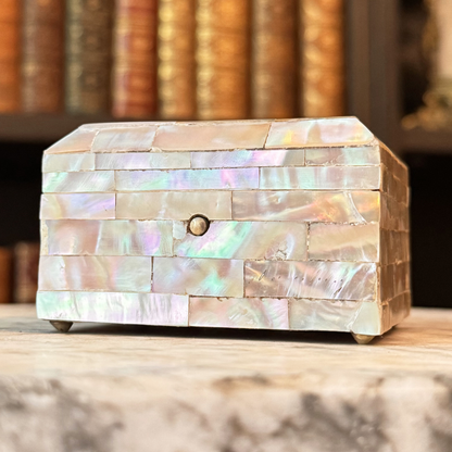 19th Century Mother-of-Pearl Inlaid Box