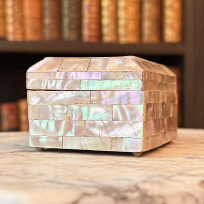 19th Century Mother-of-Pearl Inlaid Box