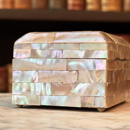 19th Century Mother-of-Pearl Inlaid Box