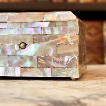19th Century Mother-of-Pearl Inlaid Box