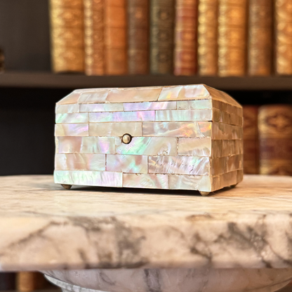 19th Century Mother-of-Pearl Inlaid Box