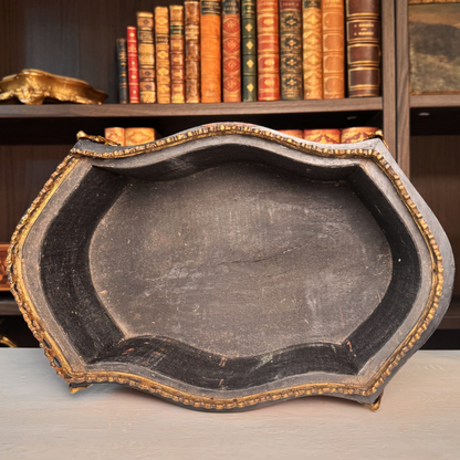 Antique Miniature French Marquetry Jardinière