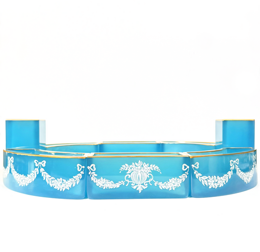 19th-Century French Opaline Glass Set