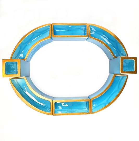 19th-Century French Opaline Glass Set