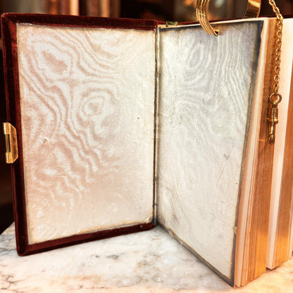 Antique French Velvet Prayer Book (Petit Paroissien) with Clasp