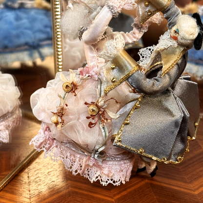 Rare Reuge-Philippart "Miroir Magique" (Magic Mirror) Ballroom Diorama