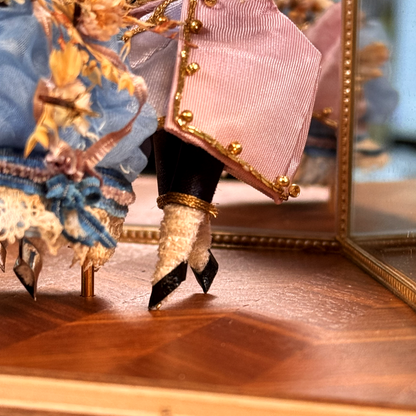 Rare Reuge-Philippart "Miroir Magique" (Magic Mirror) Ballroom Diorama