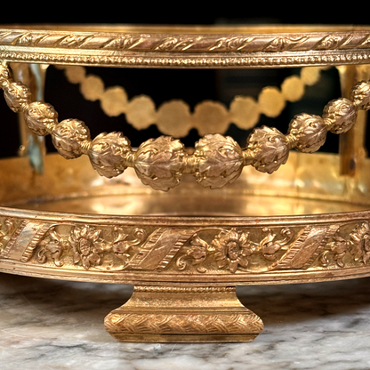 19th Century Ormolu Mounted Perfume Caddy *Disclaimers