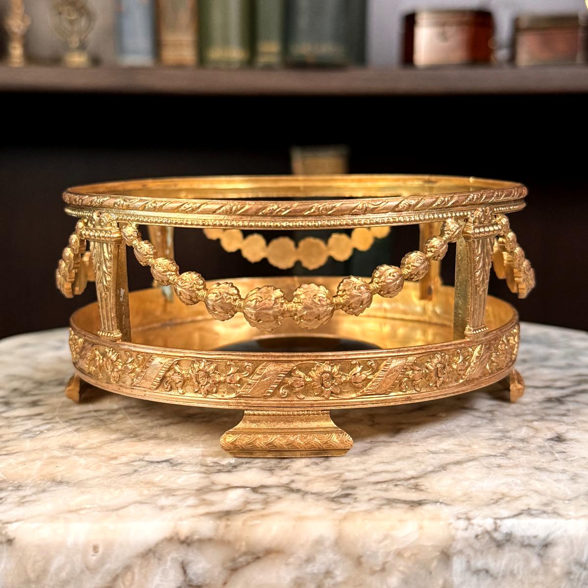 19th Century Ormolu Mounted Perfume Caddy *Disclaimers